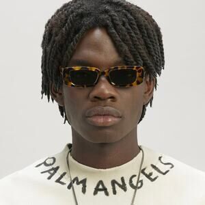 NEW!!! PALM ANGELS Sunglasses PERI022 6455 Authentic